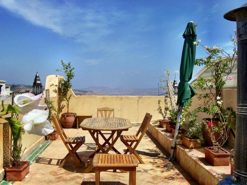 Riad Noujoum Medina Fes Bilik gambar